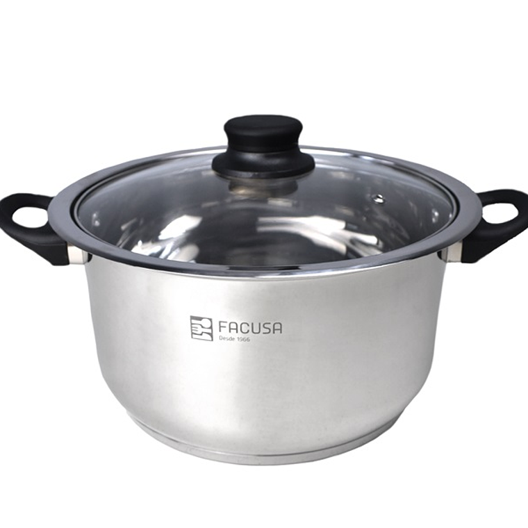 OLLA CLASICA AC.INOX 24CM T/V 988062401 / 988062402   1