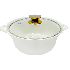 CACEROLA BLANCO C/TAPA 2.3 LT SR10173 (OCS)