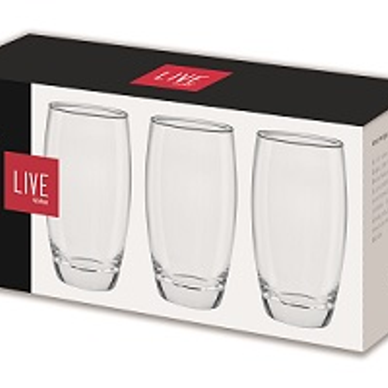 VASO DUBAI BEBIDAS EST X 4 PZ LIVE # 0729EL4UYLIVE 1