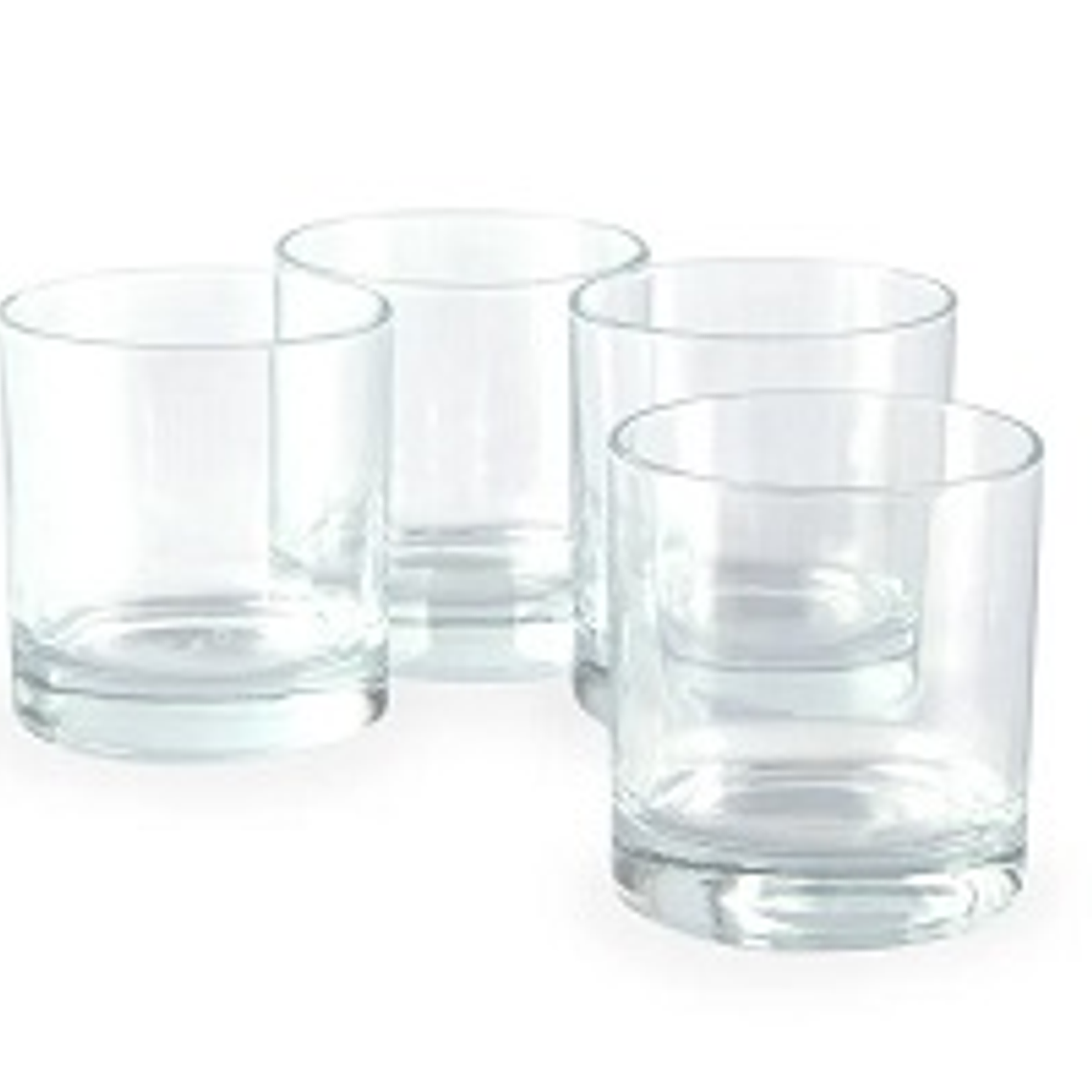 VASO LISO LEX.ROCKS 0045AL X 4 PZ ORANGE C/ESTUCHE 1