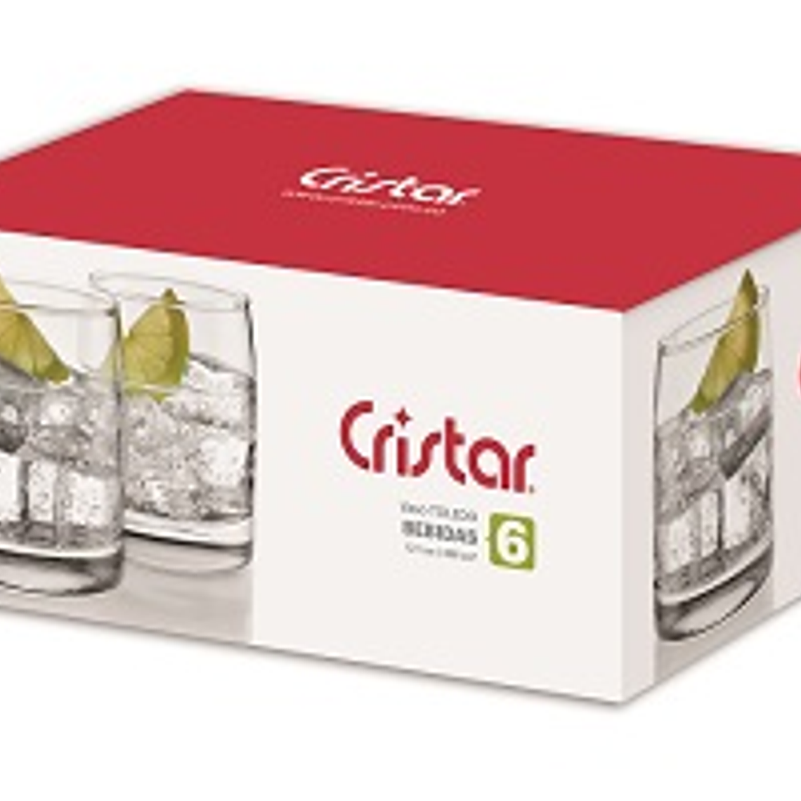 VASO TOLEDO ROCKS X 6 PZ ESTUCHE  0447EL6UY 1