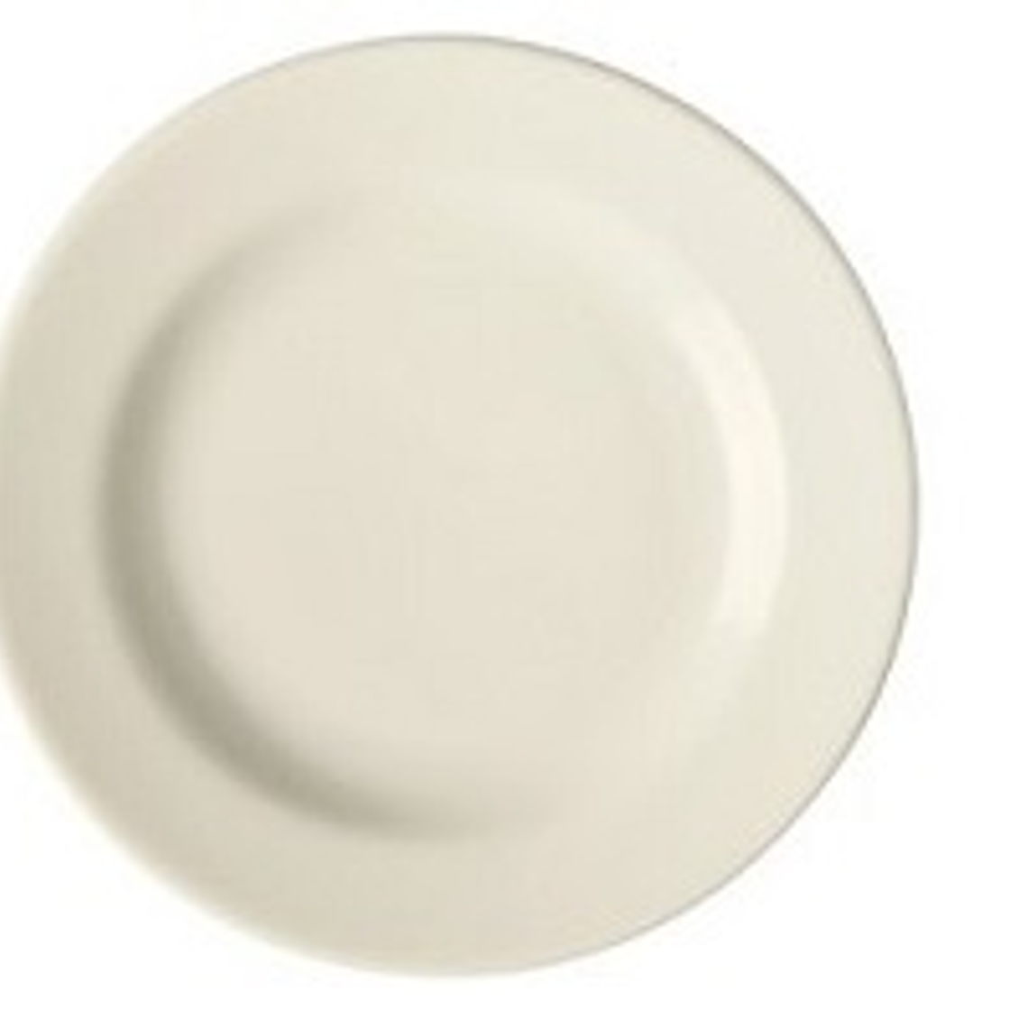 PLATO TENDIDO 22.8 CM AMERIC BLCO PP1100702224 1