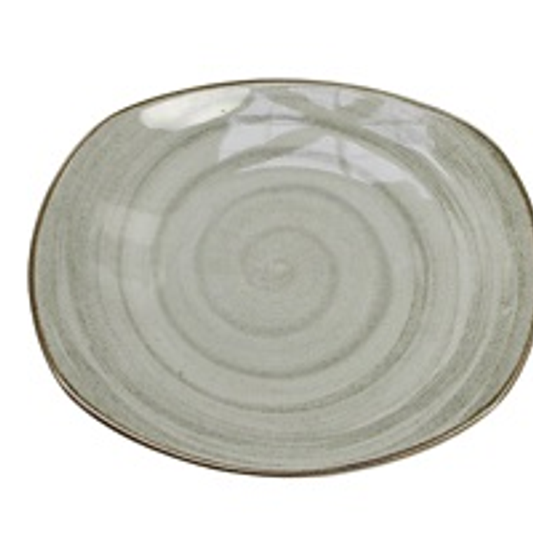 PLATO TENDIDO 25.4 CM ARTISAN GRIS PP1607722612 1
