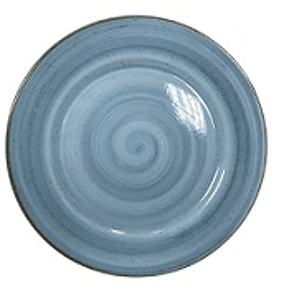 PLATO TENDIDO 27.5 CM ARTISAN AZUL PA1604902724