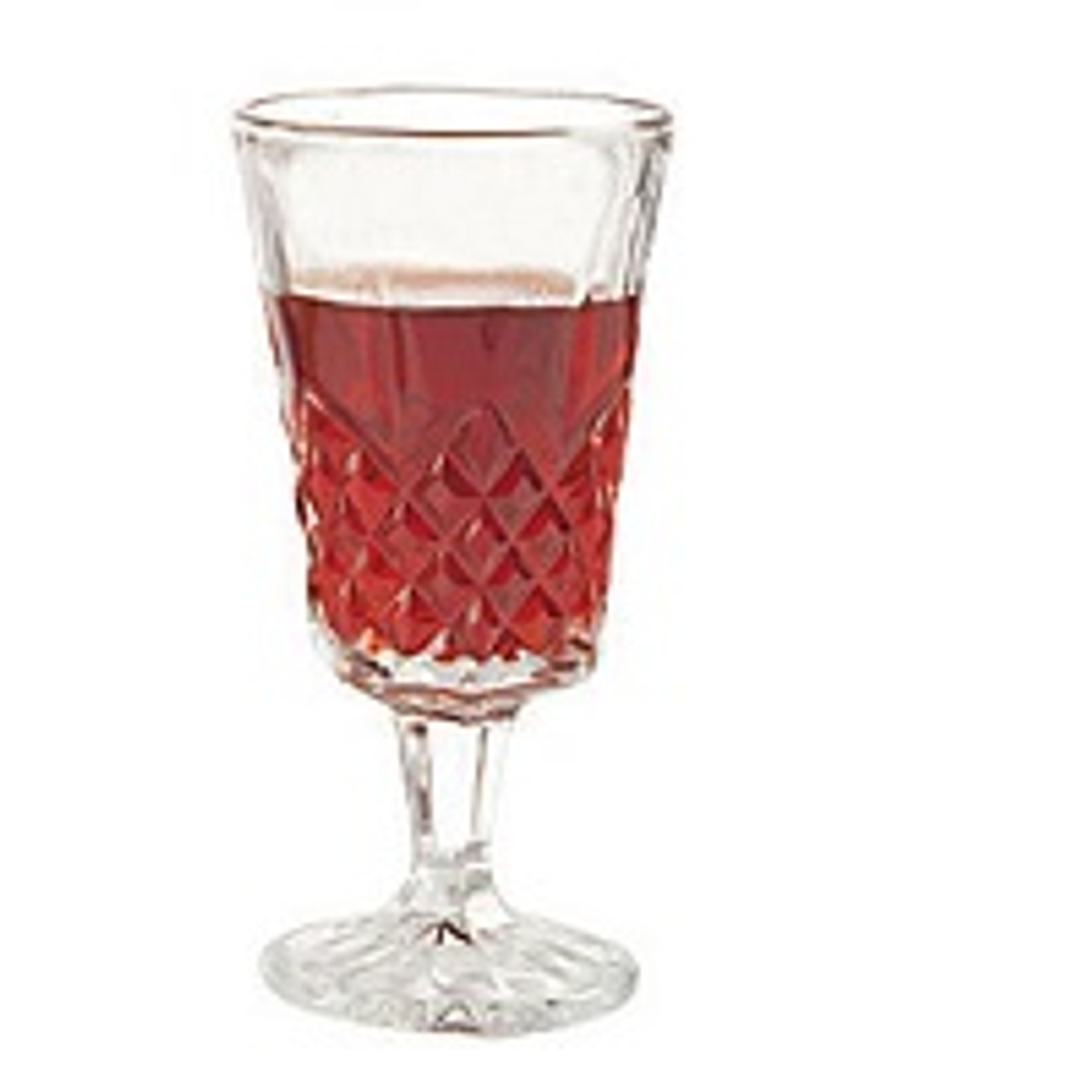 COPA AV LISA DIAMANTE VINO 6 OZ 0138AL 1