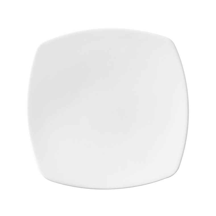 PLATO TENDIDO CUADR.24.4 CM ACTUALITE BLANCO PA1101912424 1