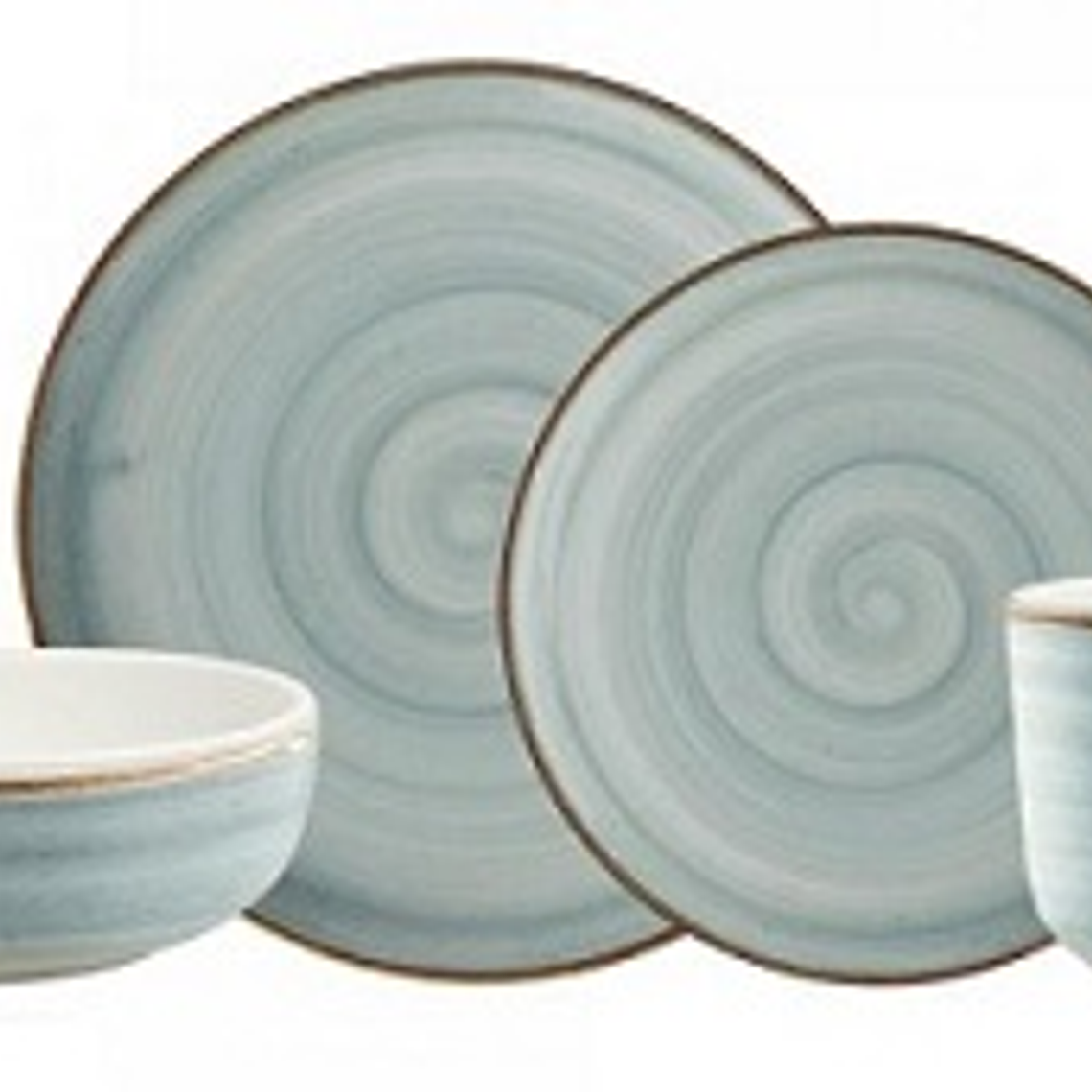 VAJILLA 4/16 CAOBA AZUL VL1604040116 HOGAR 1