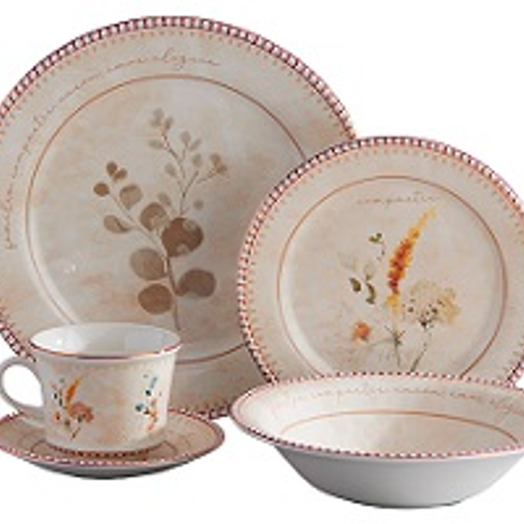 VAJILLA 4/20 AMORETTE  VL170H040120 HOGAR 1