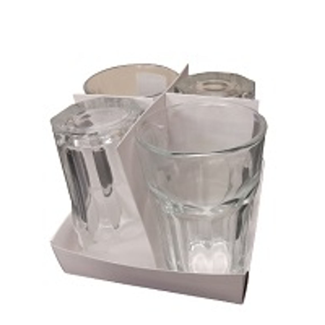 JGO VASO X4PZ AV LISO LISBOA BEBIDAS 9.5OZ 0376 1