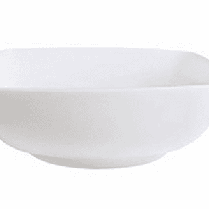 PLATO HONDO CAZ 870CC CUADRADO ACTUALITE BLANCO PA1101913224