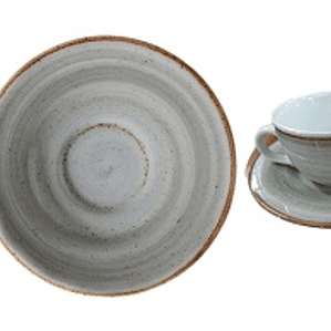PLATO TE 16.3 CM ARTISAN GRIS PA1607900324