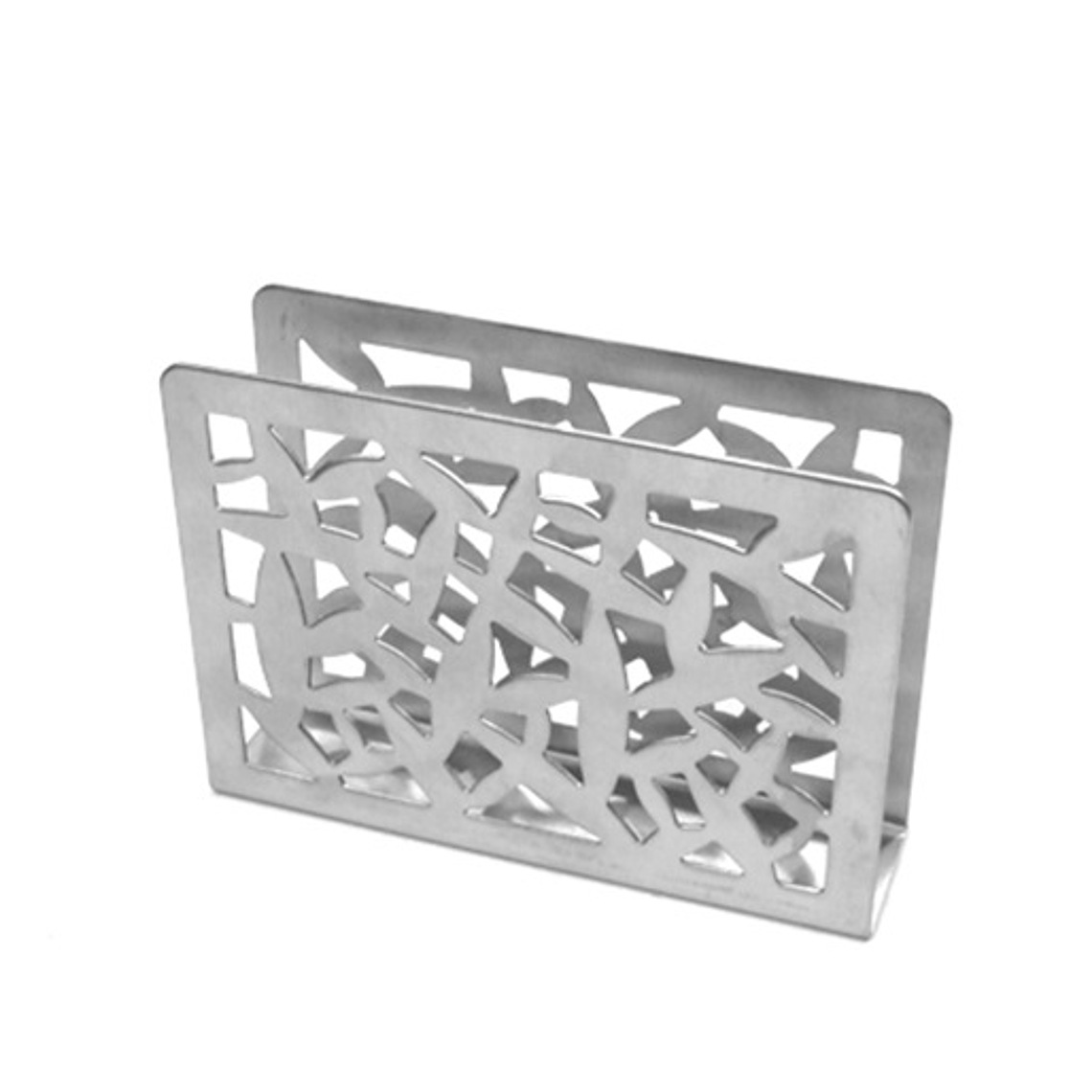 SERVILLETERO A/INOX CUADRADO LABRADO ACERO 12x8.5CM  BZT2048 1