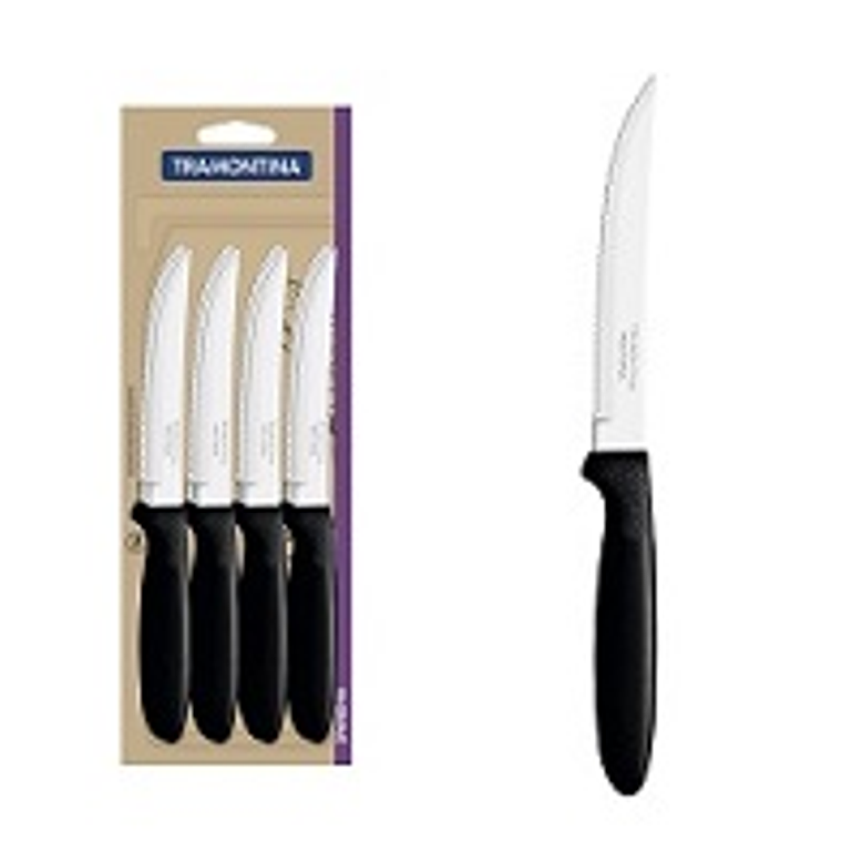 CUCHILLO ASADO IPANEMA NEGRO X 12 PZS 23360/905 1