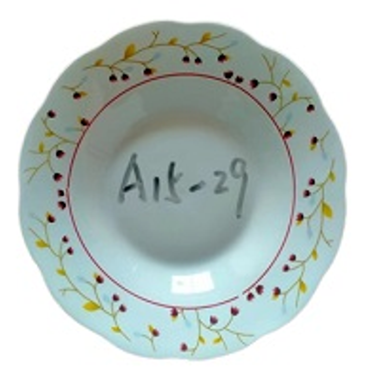 PLATO HONDO LOZA 9\ MOD. A15-29          737