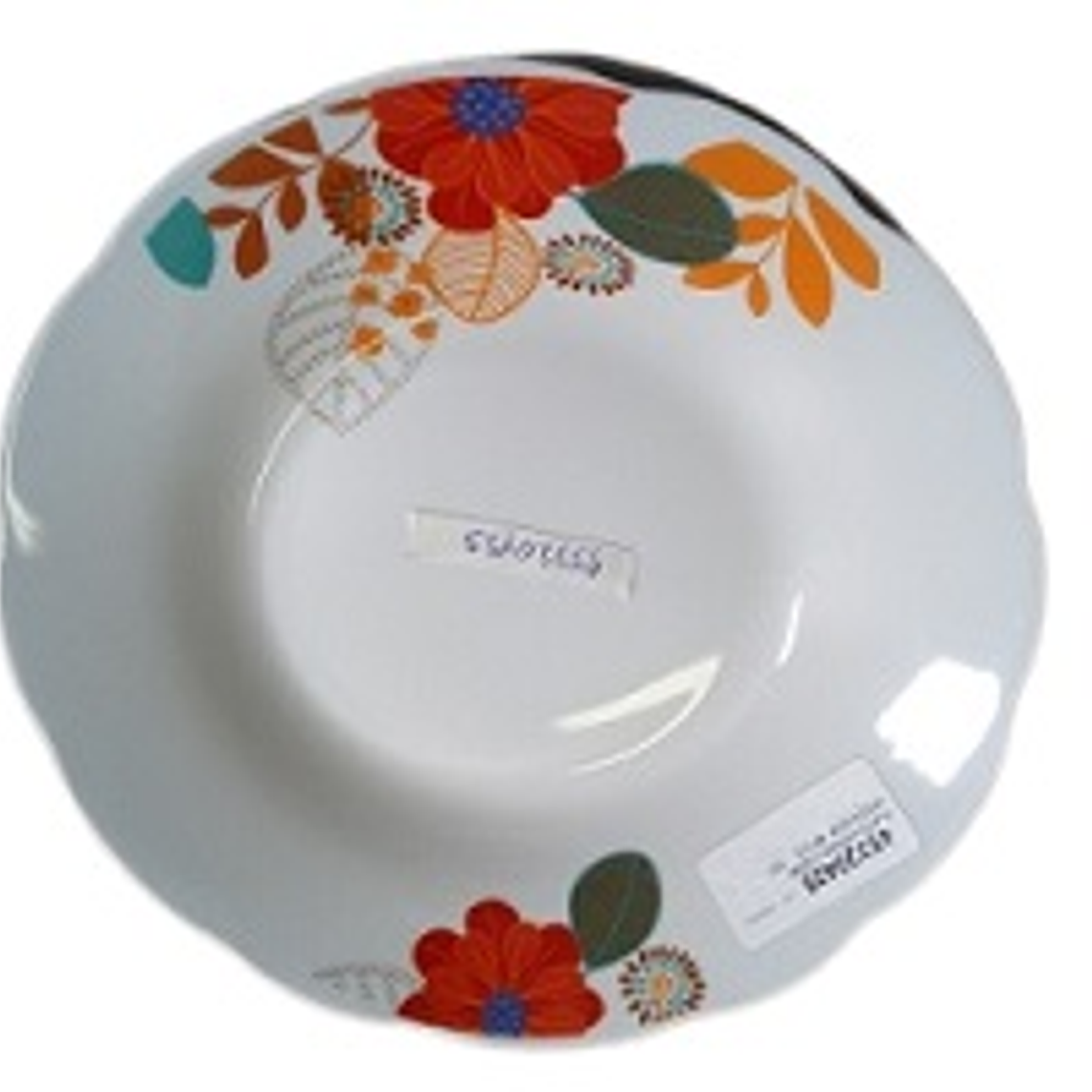 PLATO HONDO LOZA 9\ MOD. A16-04          737