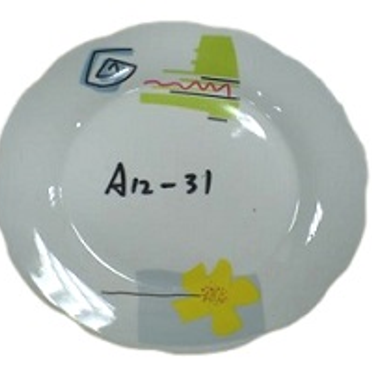 PLATO TENDIDO LOZA 9\ MOD. A12-31          737