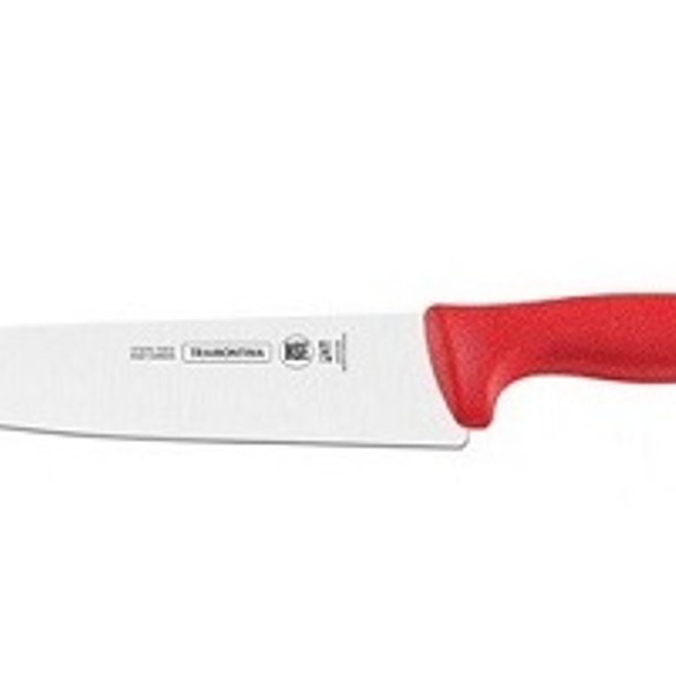 CUCHILLO CARNICERO 12\M/ROJO 24609/072