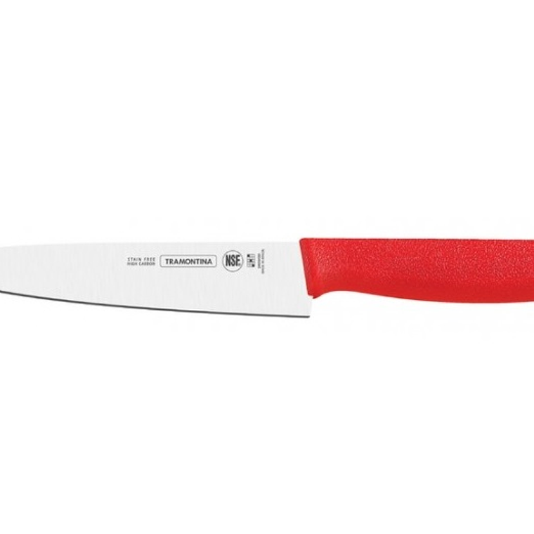 CUCHILLO CARNICERO 8\M/ROJO 24620/078