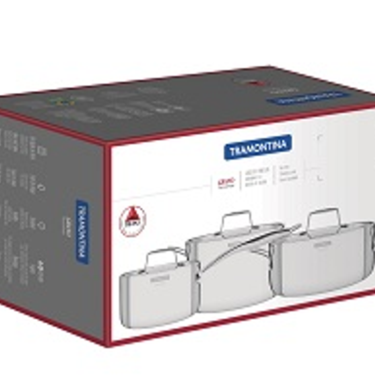 JGO BATERIA DE COCINA GRANO X8 PZA MANGO AC (O20-OA20-OA24-OH24) 65140/046 1