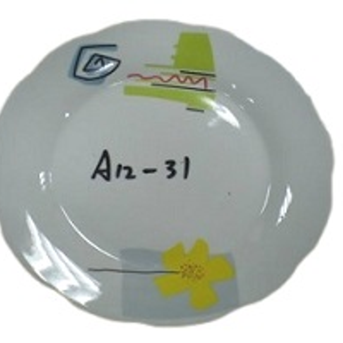 PLATO HONDO LOZA 9\ MOD. A12-31          737