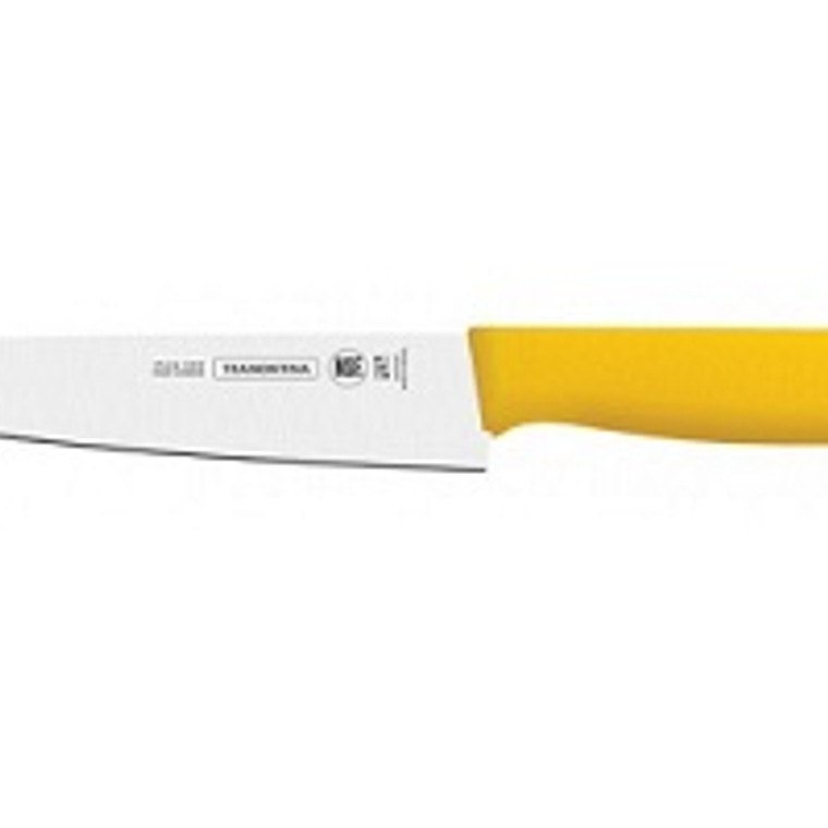 CUCHILLO COCINA 10\ M/AMARILLO 24620/050