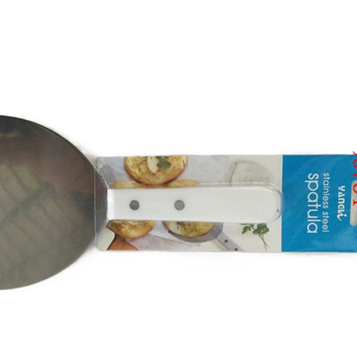 ESPATULA ACERO MEDIA LUNA M/PLASTICO  ADU100764 1