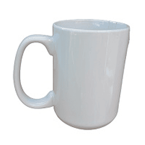 JARRO 16 ONZ RECTO LOZA BLANCA     737