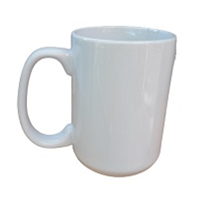 JARRO 16 ONZ RECTO LOZA BLANCA     737 1