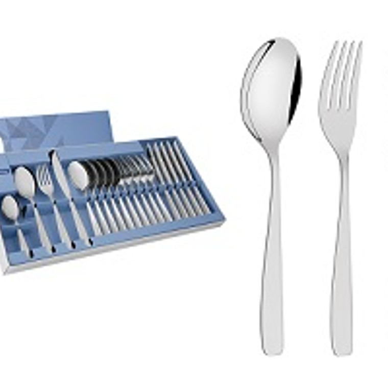 JGO DE CUBIERTOS X24 PZAS  COSMOS 66950/847 1