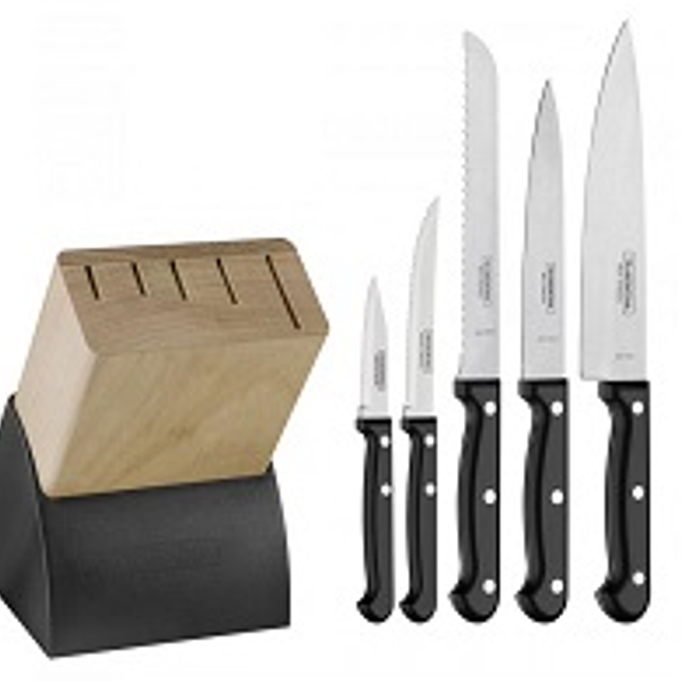 JUEGO DE CUCHILLOS 6PZAS-ULTRACORTE  23899/077  1