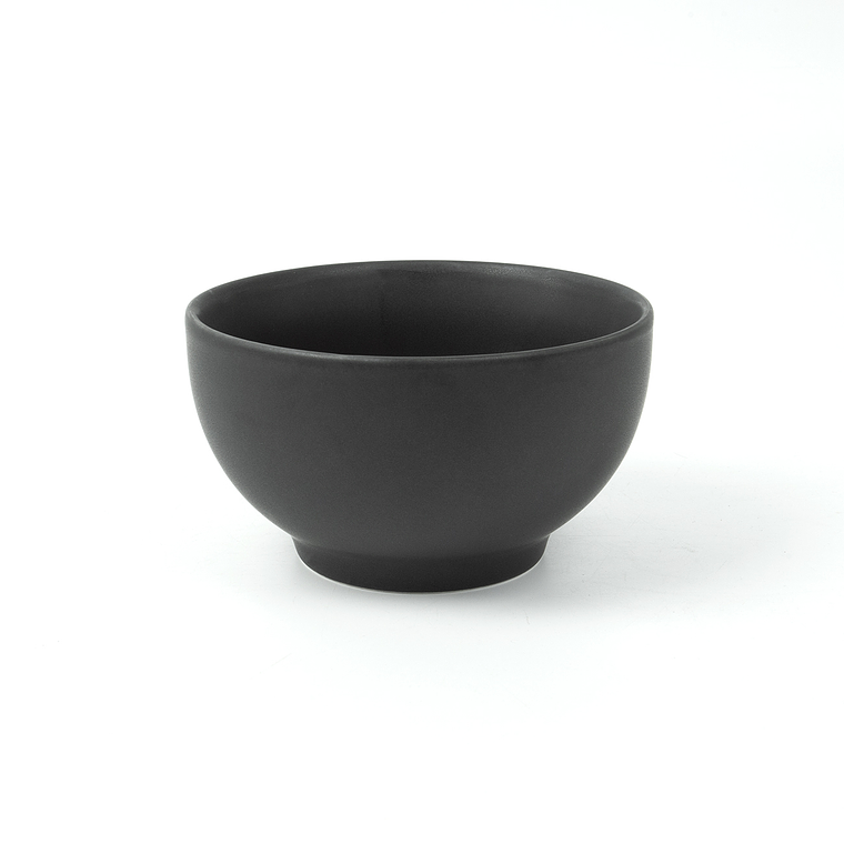 BOWL MEDIANO HOTELWARE 14.3x8 CM NEGRO MATE GF02 1