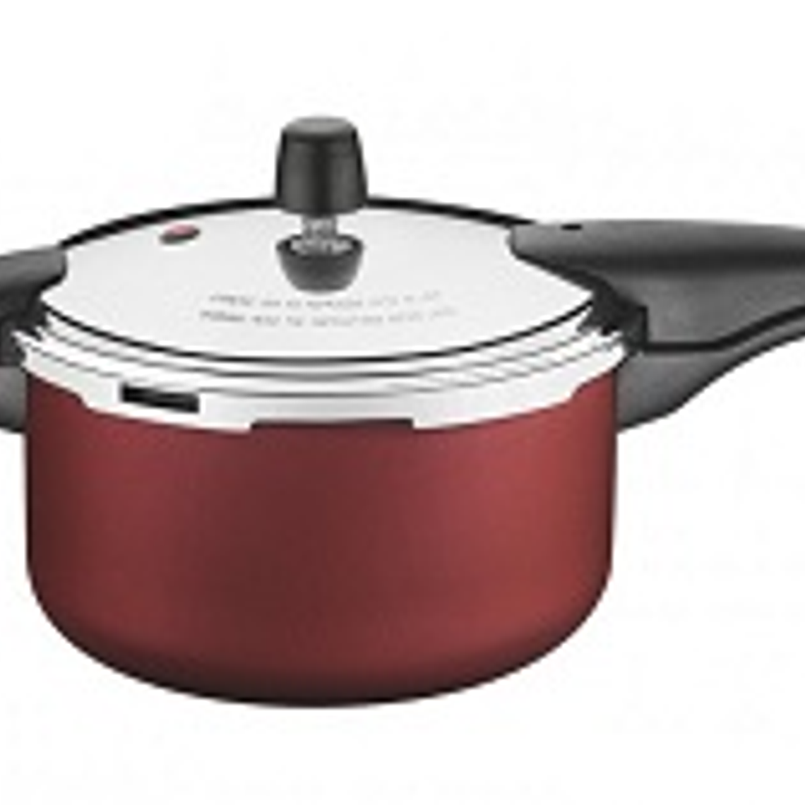 OLLA A PRESION 24CM X 6LT VANCOUVER ROJO #20589/724 +JGO CUBIERTO GAMBOAX16  1