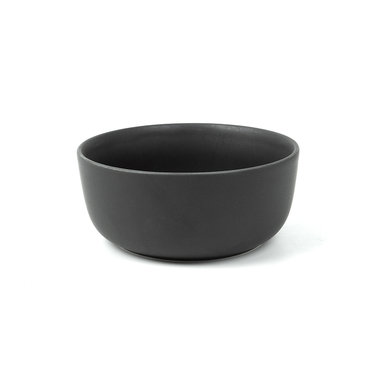 BOWL MEDIANO RECTO HOTELWARE 15.3x10.8 CM NEGRO MATE GF02 1