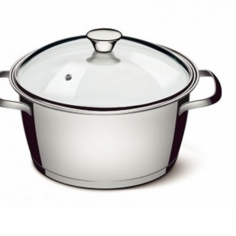 OLLA ACERO 20 CM (3.04 LT) ALLEGRA T/VID # 62654/204 1