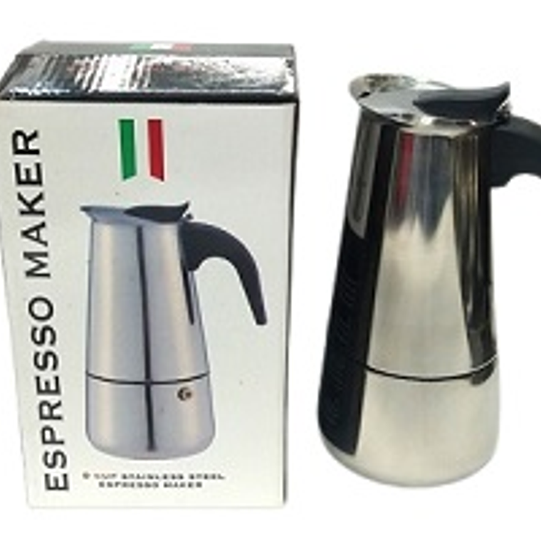 CAFETERA ITALIANA ACERO P-9 TAZAS   PDI-900 1