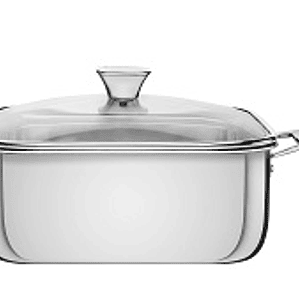 OLLA CUADRADA 26 CM GRANO (7.3LT) 62144/260