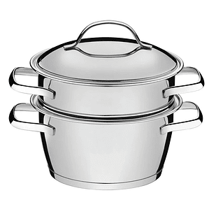 OLLA VAPORERA 2PZ 16CM (1.5L-1.7L) ALLEGRA 65650/050