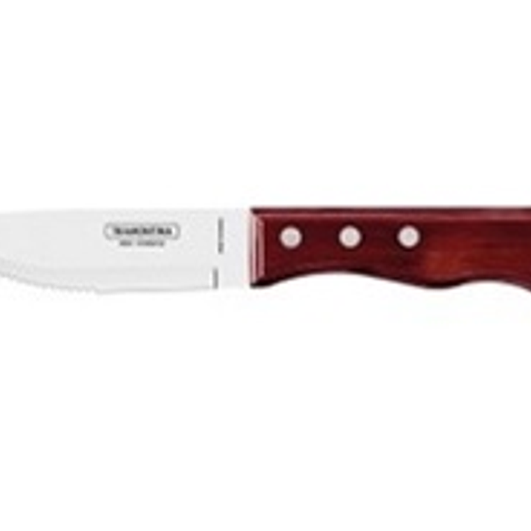 CUCHILLO ASADO JUMBO 5\ POLYWOD # 21116/075