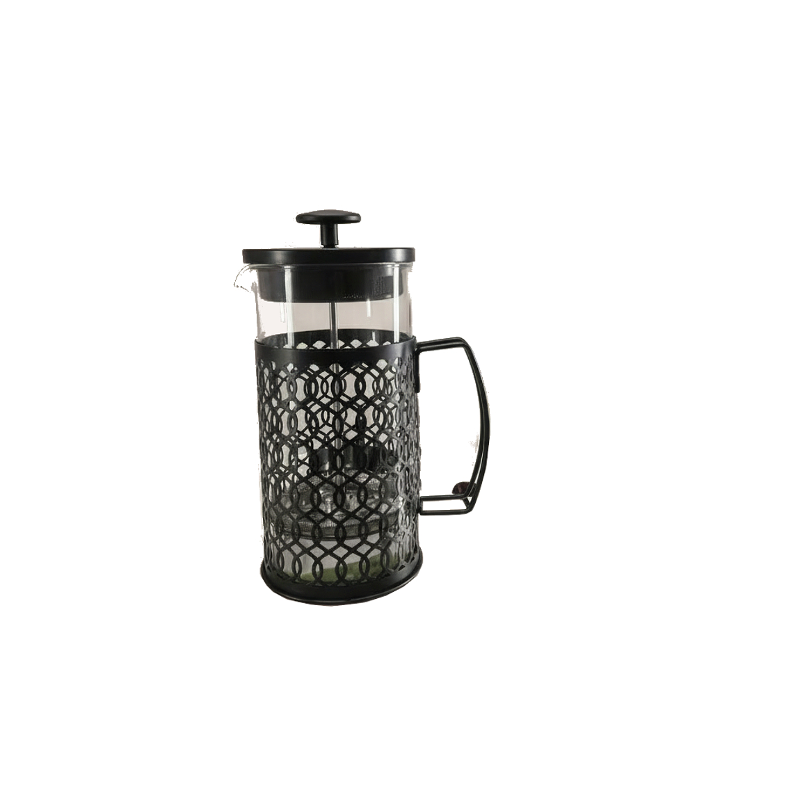 CAFETERA FRANCESA PISTON 1 LT  VIDRIO-ACERO PINTAD CES-Q1000 1