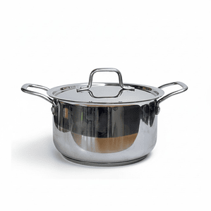 OLLA TRIPLE FONDO 22 CM C/TAPA A/INOX TP/CASS22