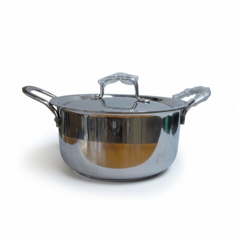 OLLA TRIPLE FONDO 20 CM C/TAPA A/INOX TP/CASS20 1