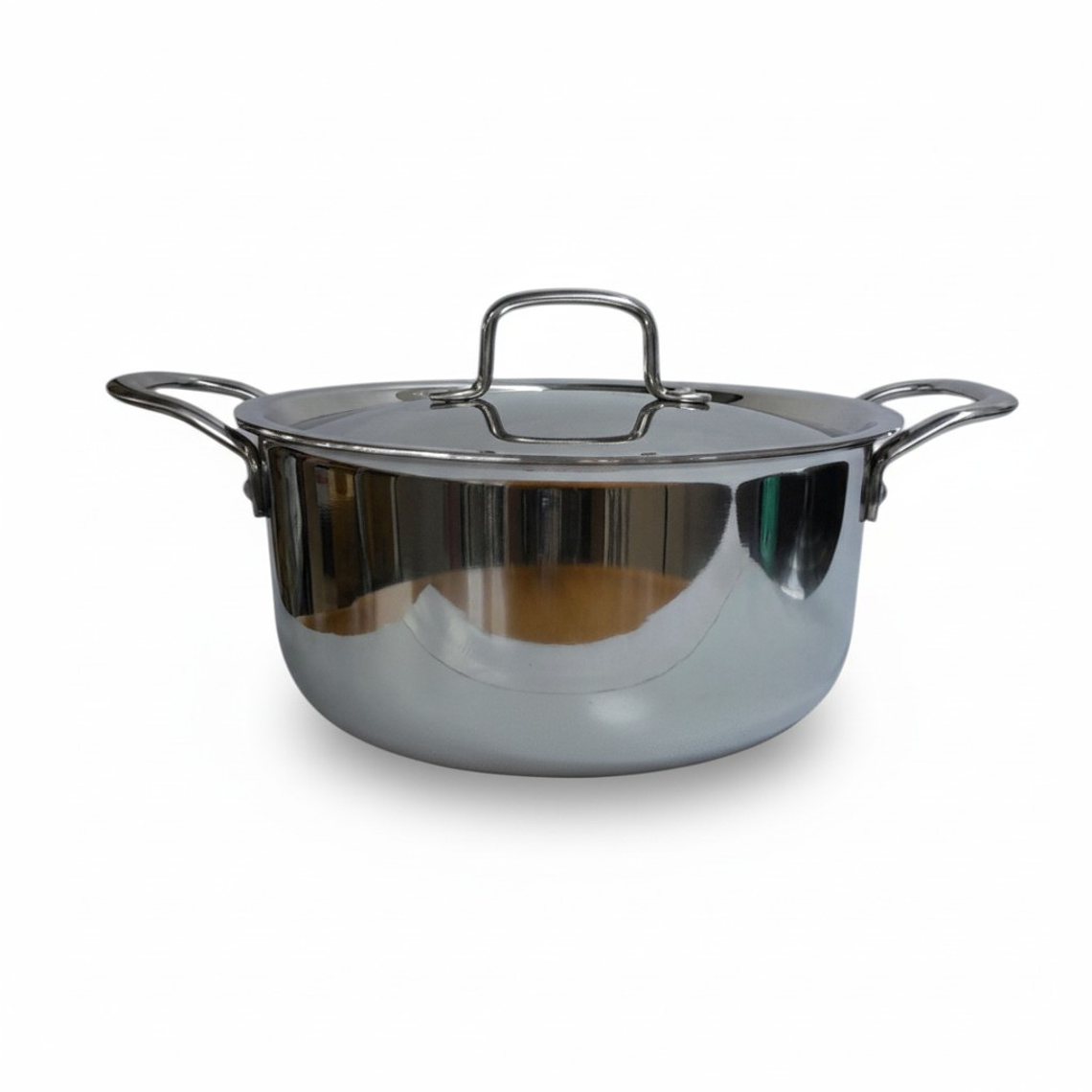 OLLA TRIPLE FONDO 24 CM C/TAPA A/INOX TP/CASS24 1