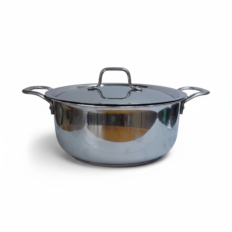 OLLA TRIPLE FONDO 26 CM C/TAPA A/INOX TP/CASS26 1