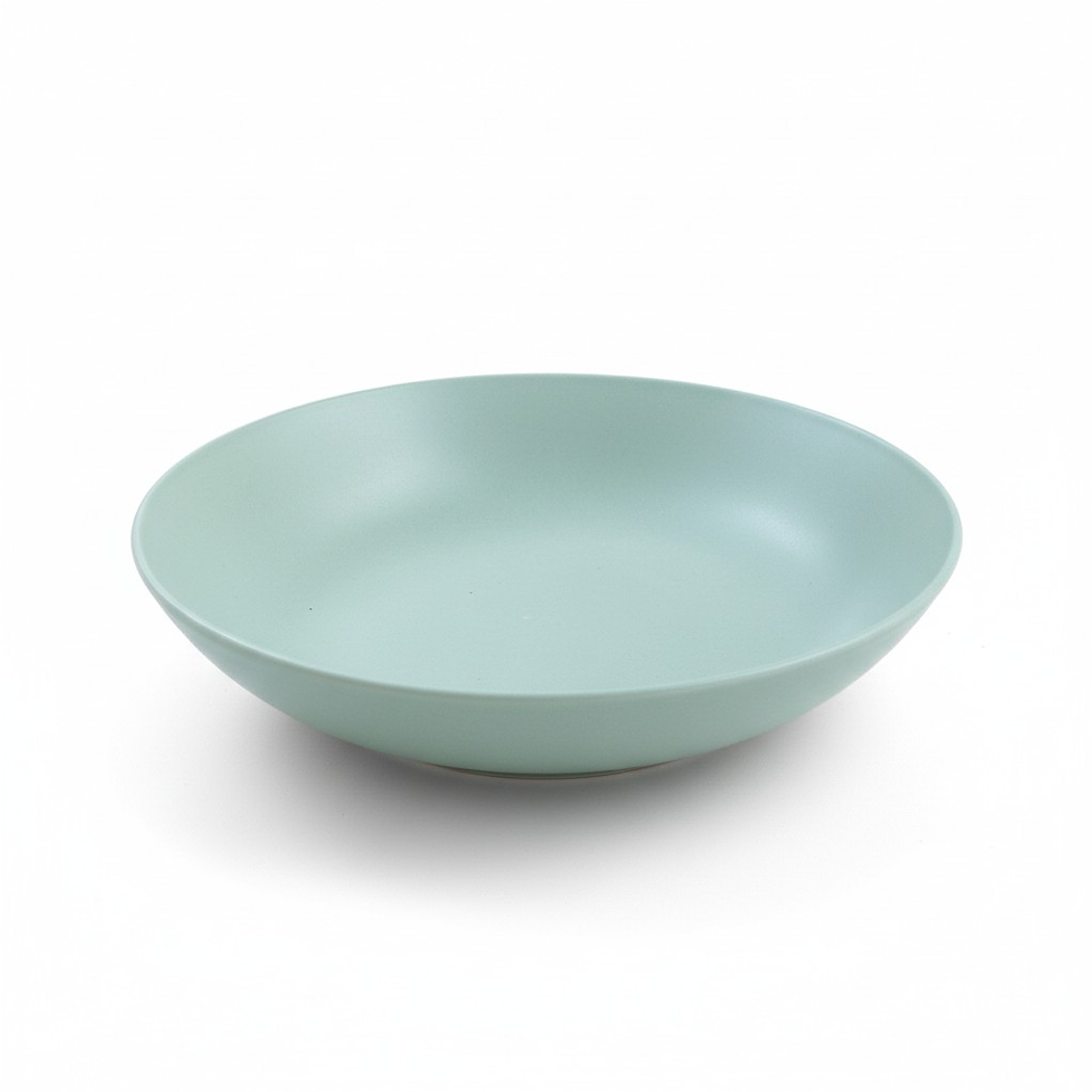 BOWL 8\ VERDE MATE STONEWARE  (OCS)