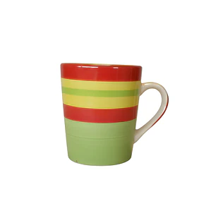 JARRO CÓNICO STONEWARE DECORADO 591 ML