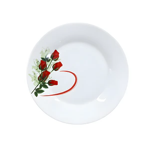 PLATO TENDIDO LOZA DECORADO 9