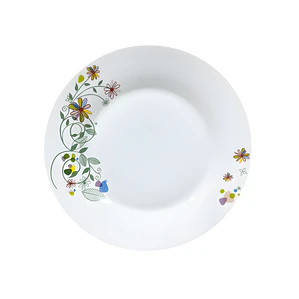 PLATO TENDIDO LOZA DECORADO 9