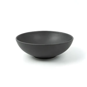 BOWL HOTELWARE GRANDE NEGRO MATE 18 X 8 CM