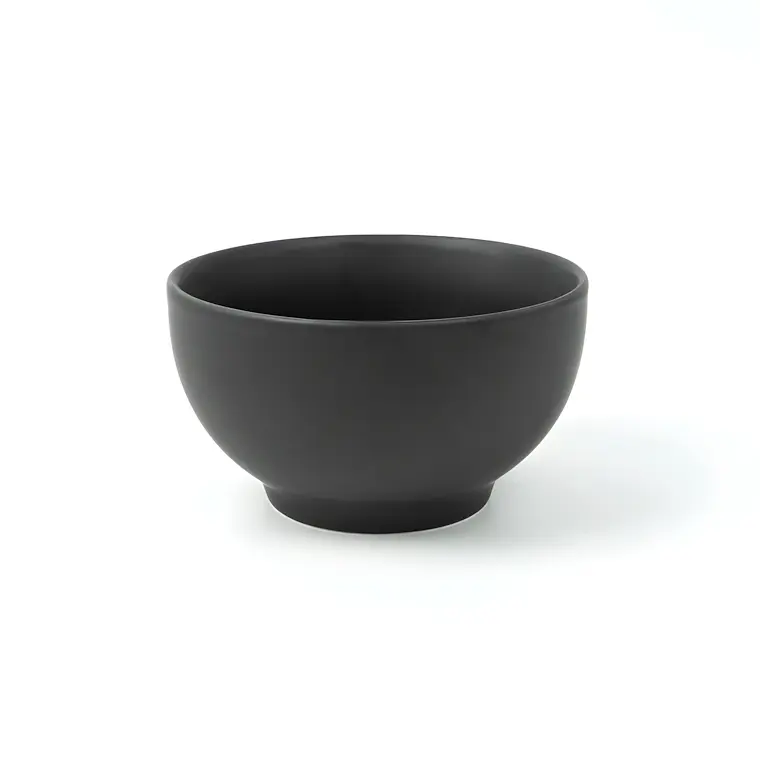BOWL HOTELWARE MEDIANO NEGRO MATE 14.3 X 8 CM 1