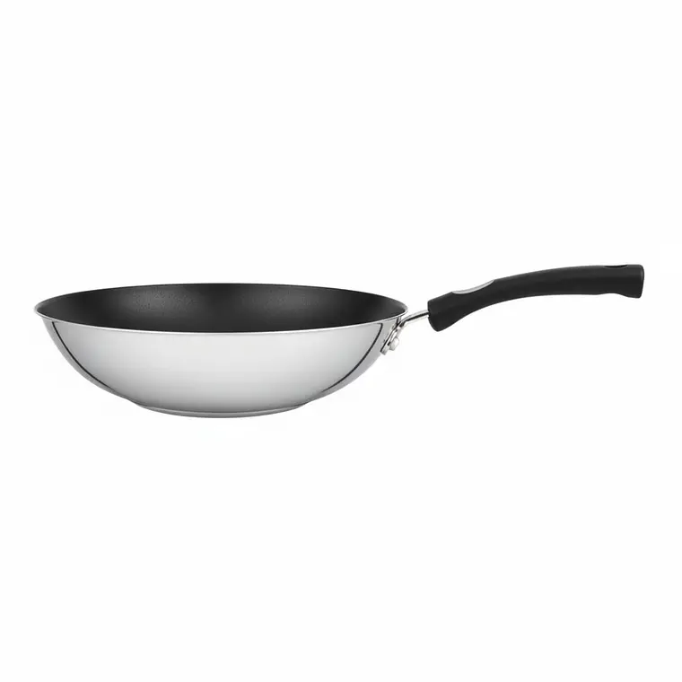 SARTEN WOK SOLAR SILICONE CON RECUBRIMIENTO ANTIADHERENTE SIN TAPA 28 CM 3.30 L 1